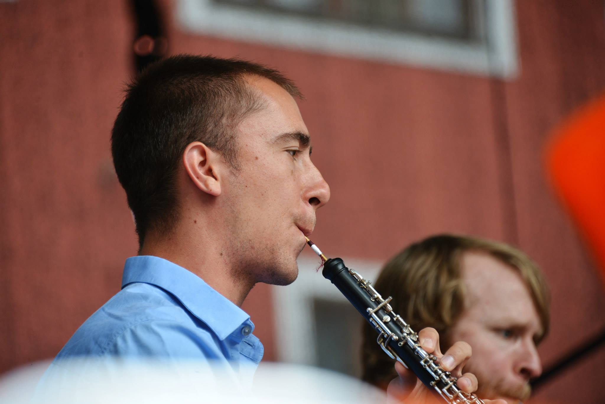 Shane Werts performs with the ensemble at the MidEurope Music Festival.
