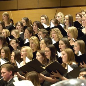 University Choir 2006 Performance Photo