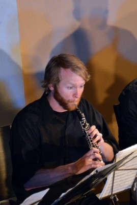 Andrew Jacobson performs with the CSU Faculty Chamber Winds in Bratislava, Slovacchia.