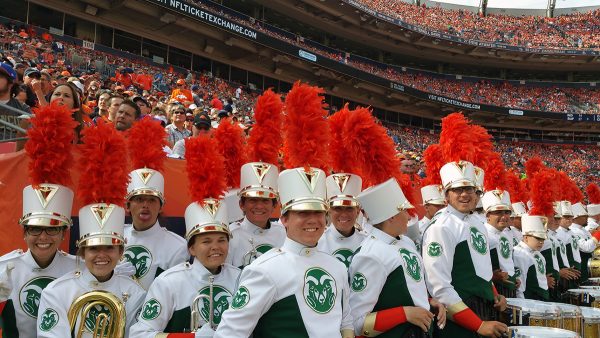CSU Marching Band pictured