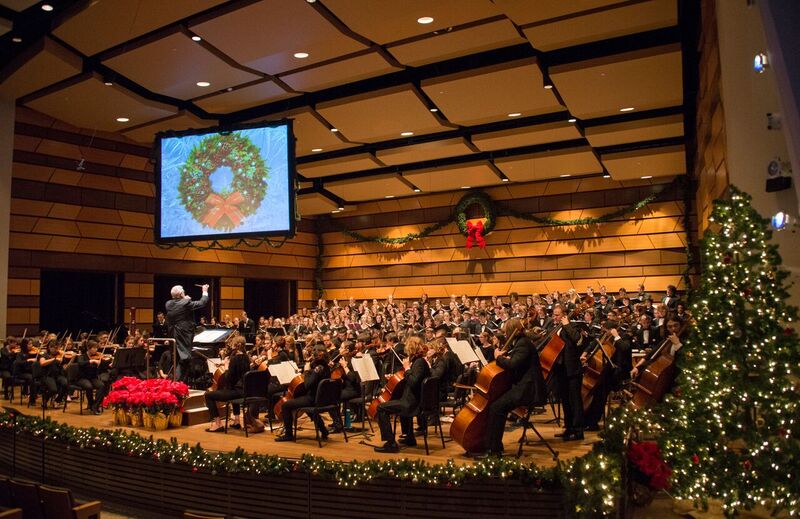 University Symphony Orchestra 2016 Holiday Spectacular concert photo