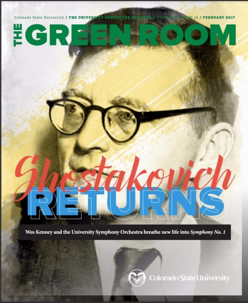 February 2017 Green Room cover | Shostakovich Returns