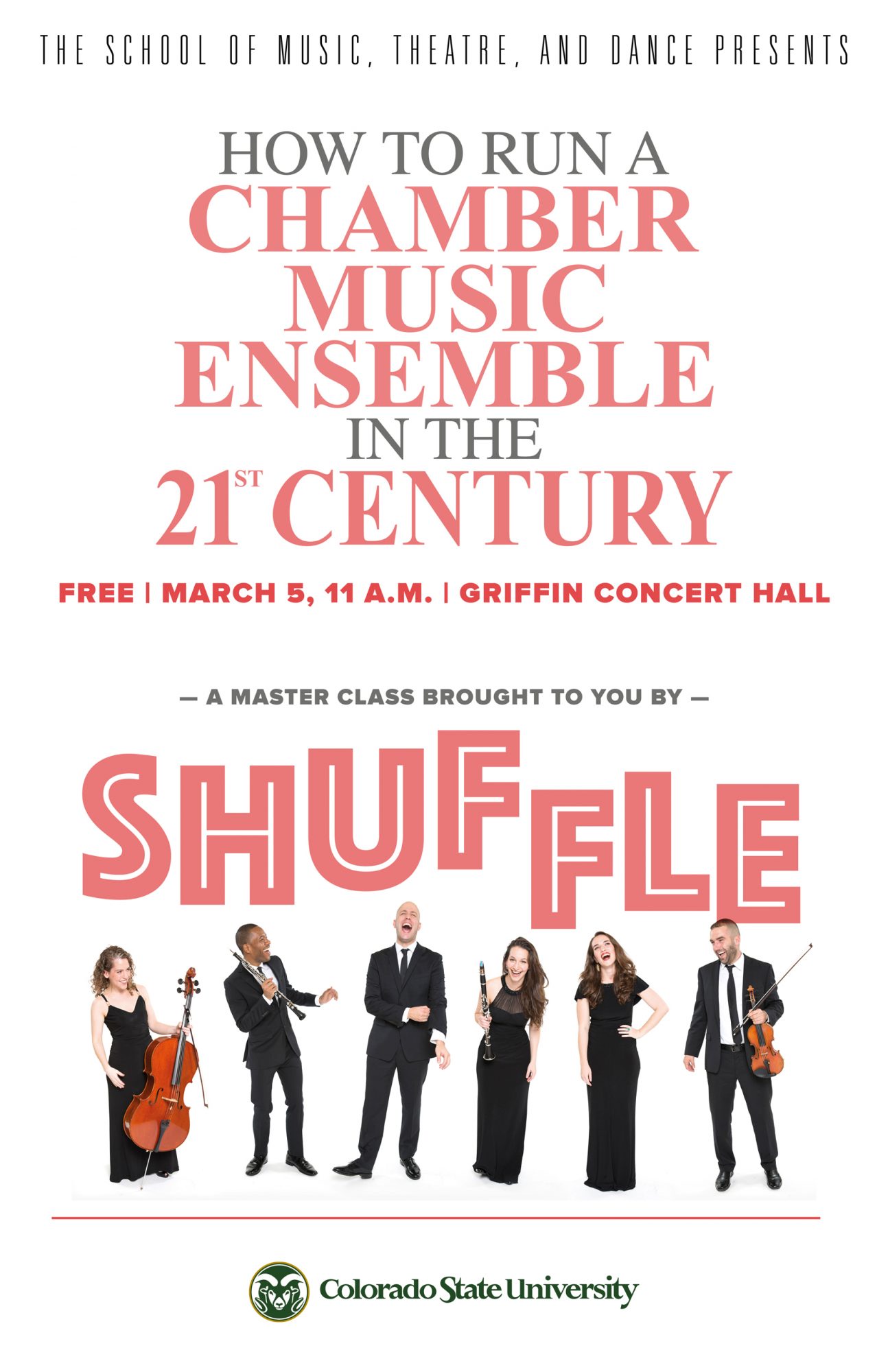 Master Class: SHUFFLE - How to Run a Chamber Music Ensemble in the 21st Century