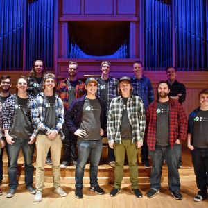 Mountain Horns A Cappella Group photo in Organ Recital Hall