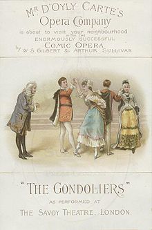 The Gondoliers by W.S. Gilbert and Arthur Sullivan (Concert Version)