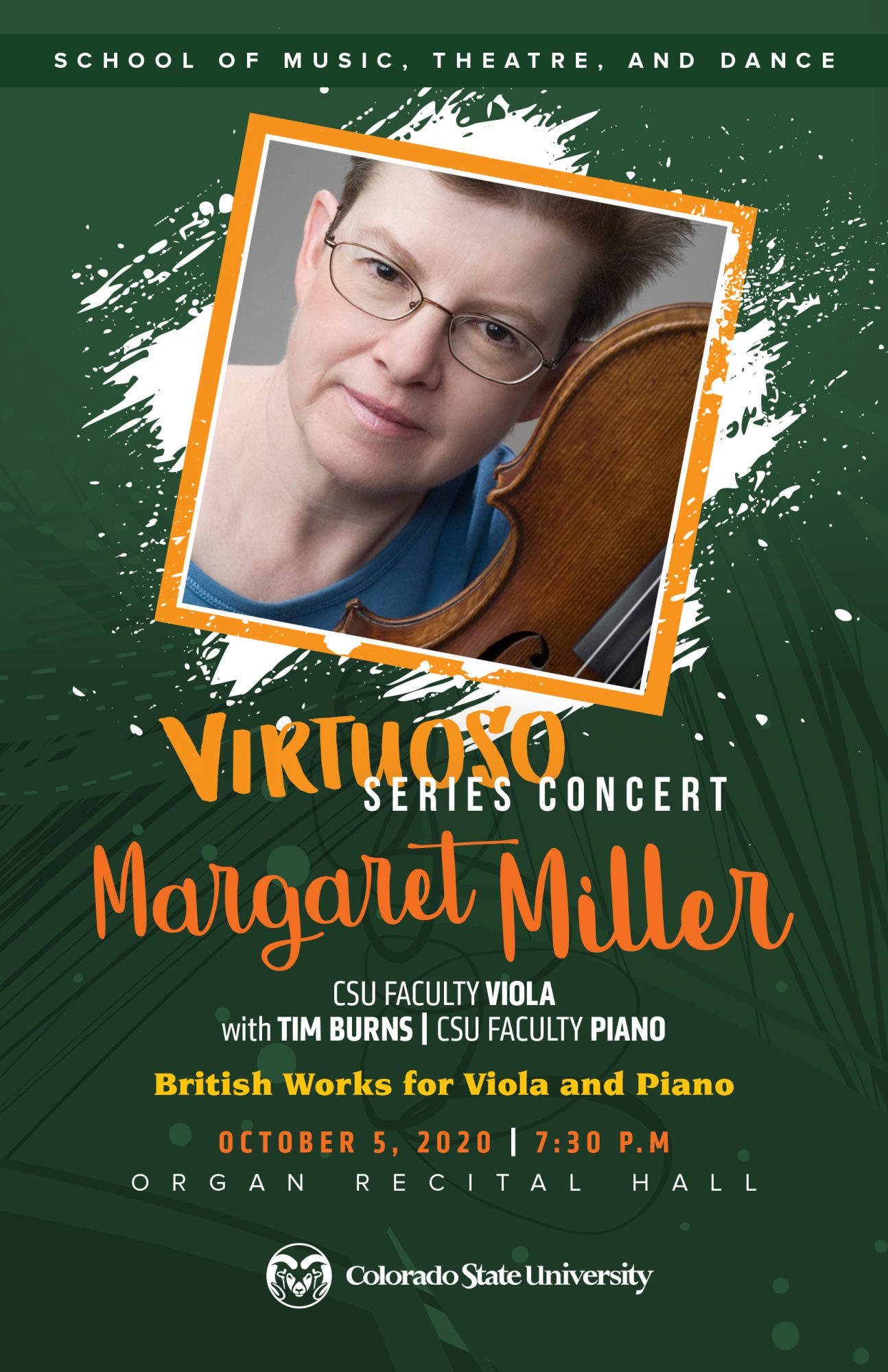 LIVESTREAM: Virtuoso Series Concert -- Margaret Miller, Viola