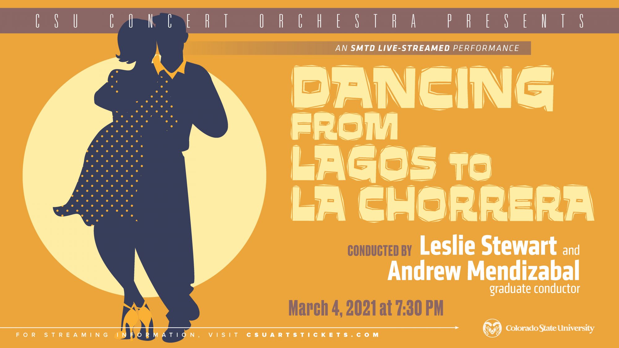 LIVESTREAM: Concert Orchestra Concert, <em>Dancing from Lagos to La Chorrera </em>