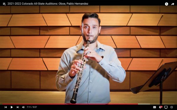 screen shot of oboe video