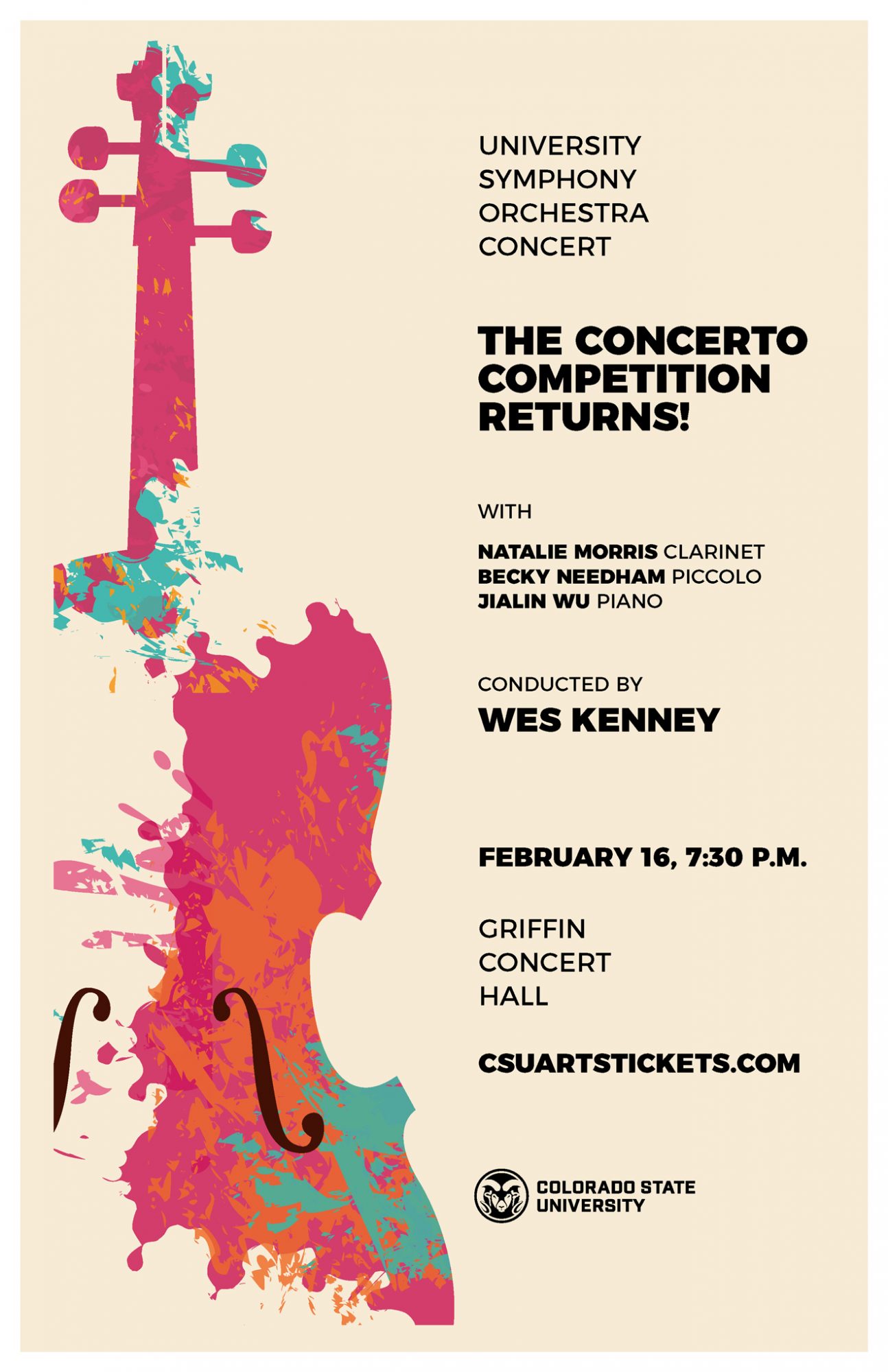 University  Symphony Orchestra Concert: <em>The Concerto Competition Returns!</em>