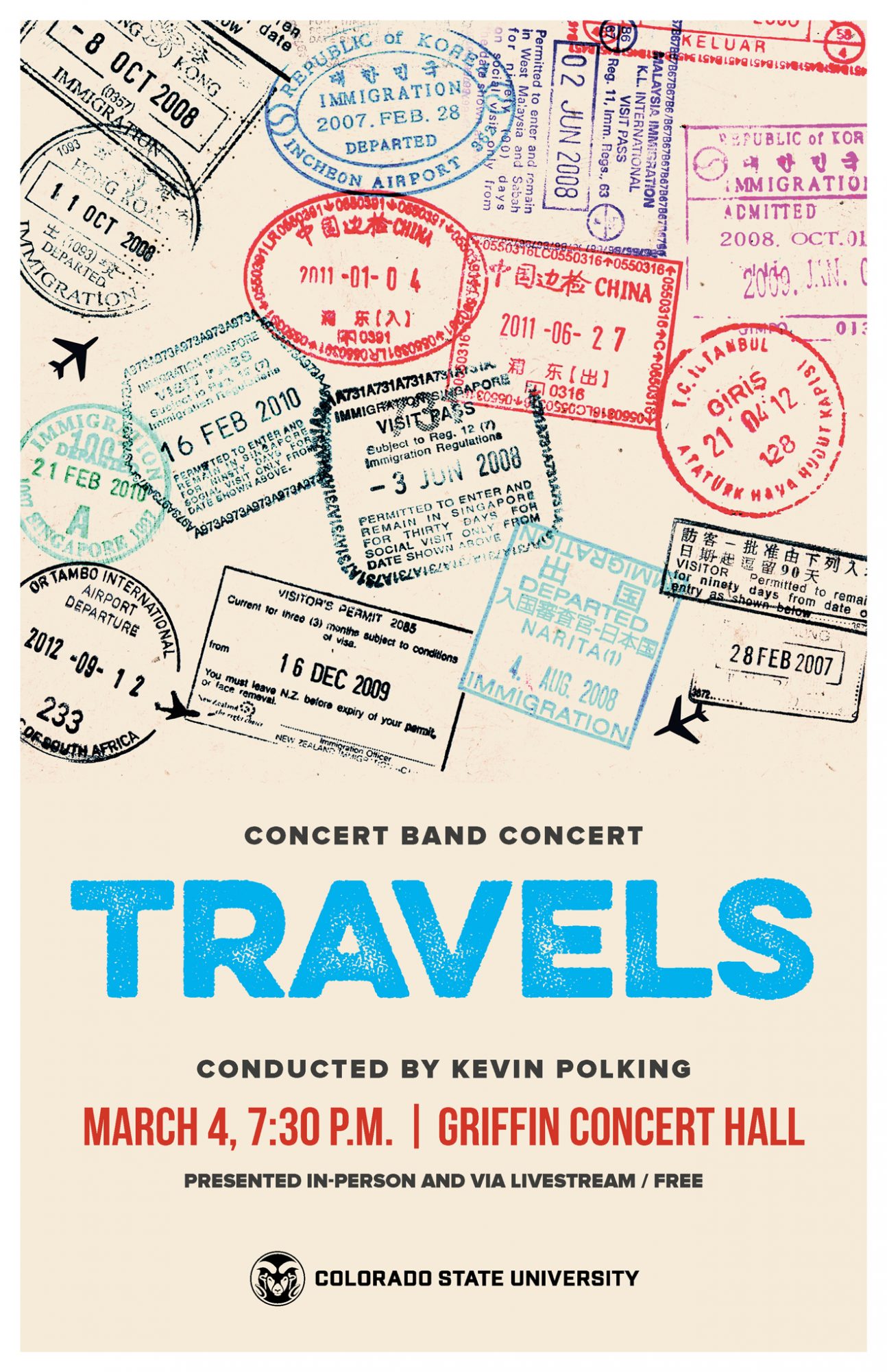 Concert Band Concert: <em>Travels</em> / FREE