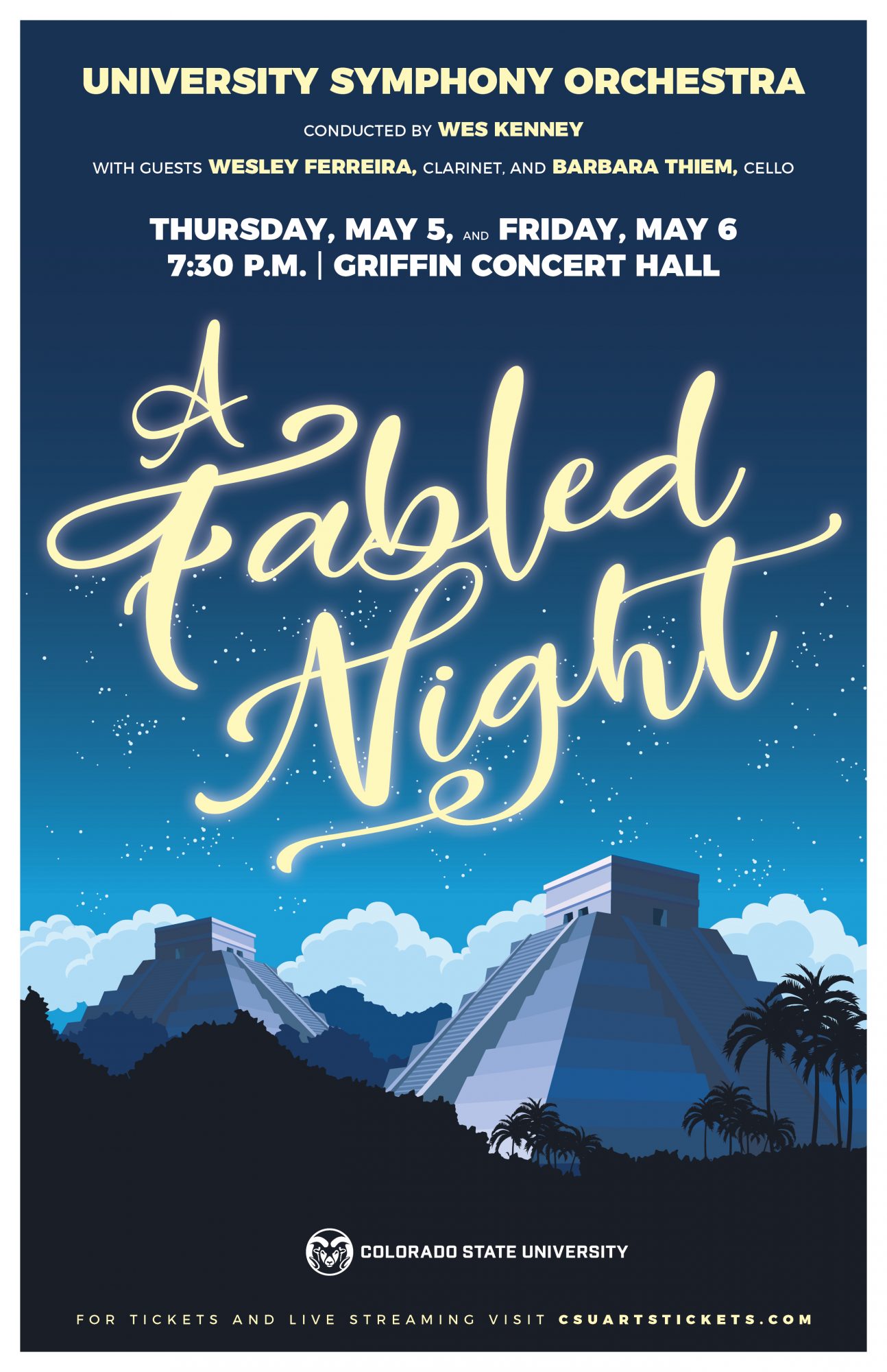 University Symphony Orchestra Concert: <em>A Fabled Night</em>