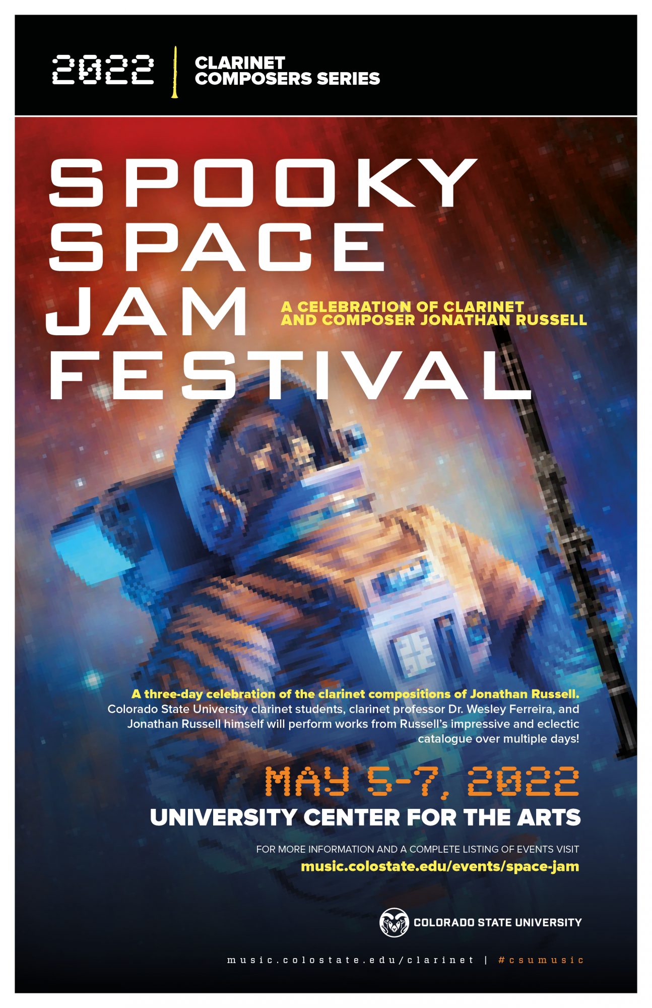Spooky Space Jam Festival: <em>A Celebration of Clarinet and Composer Jonathan Russell</em>
