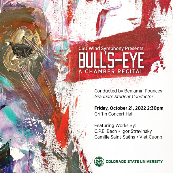 Wind Symphony Chamber Ensemble: Bull's Eye, a graduate conducting recital / FREE