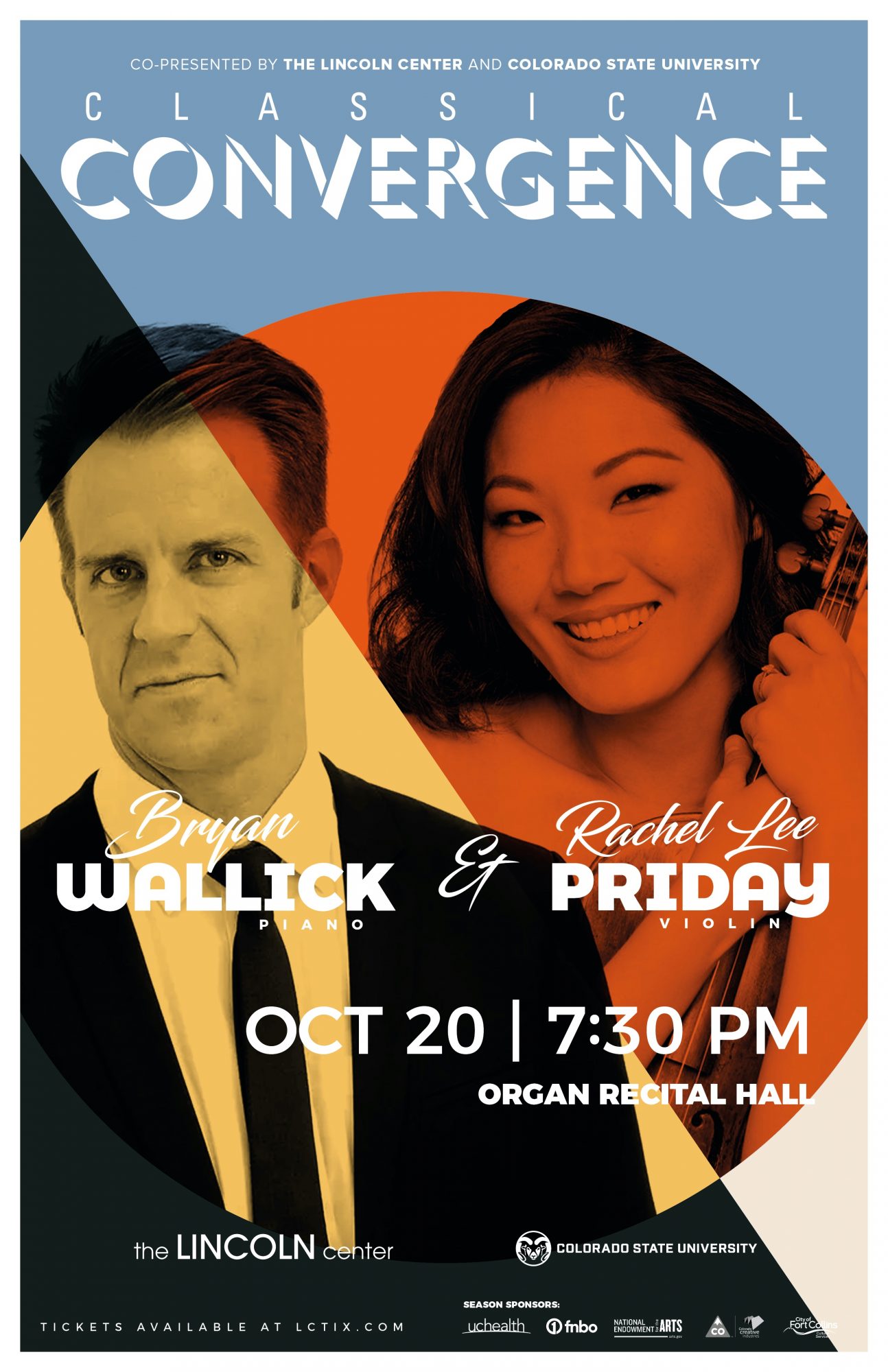 <em>Classical Convergence</em>: Rachel Lee Priday, Violin, and Bryan Wallick, Piano