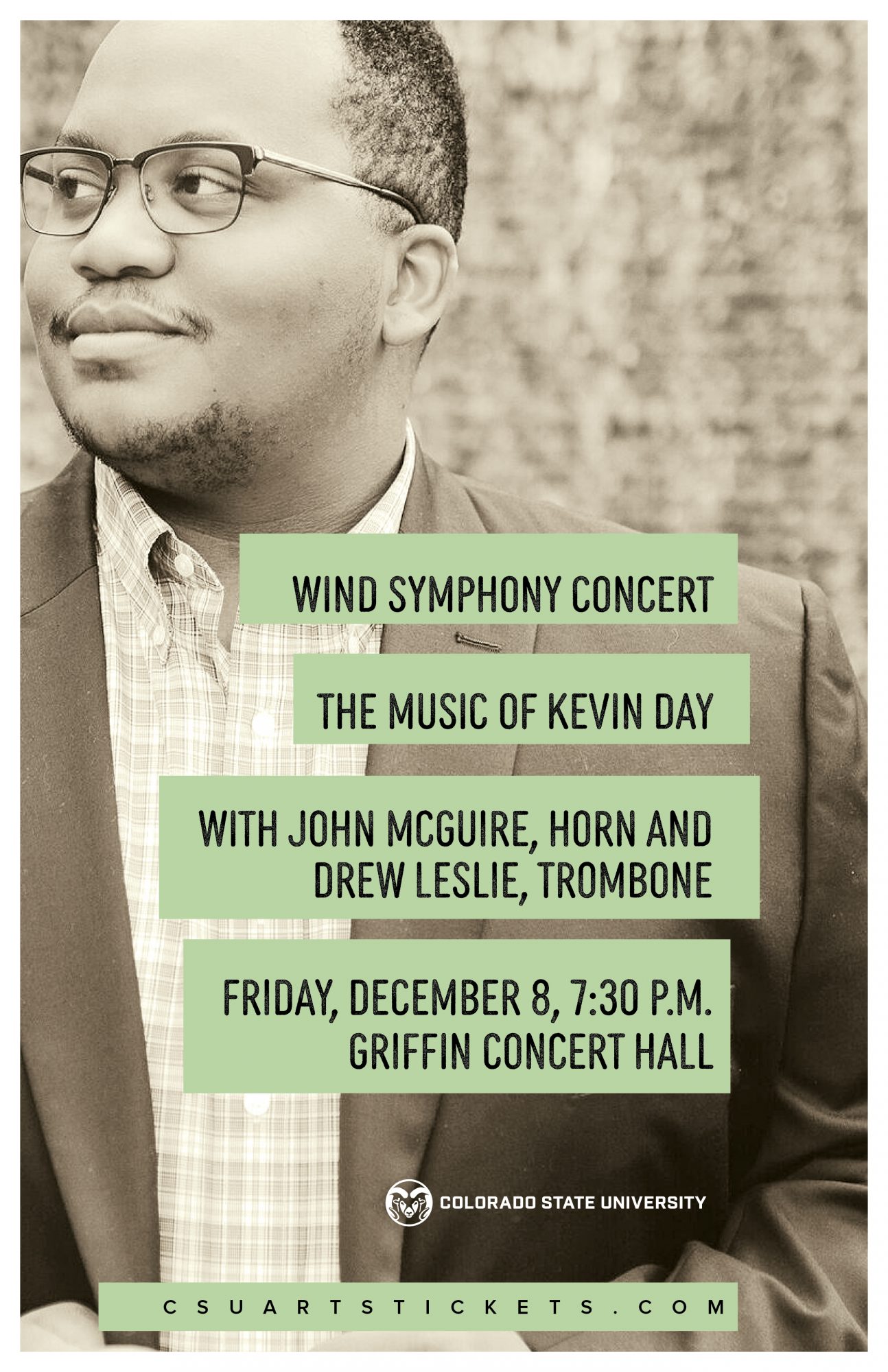 Wind Symphony Concert -<em>The Music of Kevin Day</em>