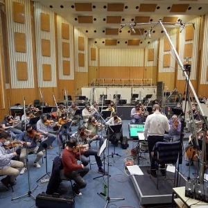 Budapest Scoring Orchestra Recording Photo
