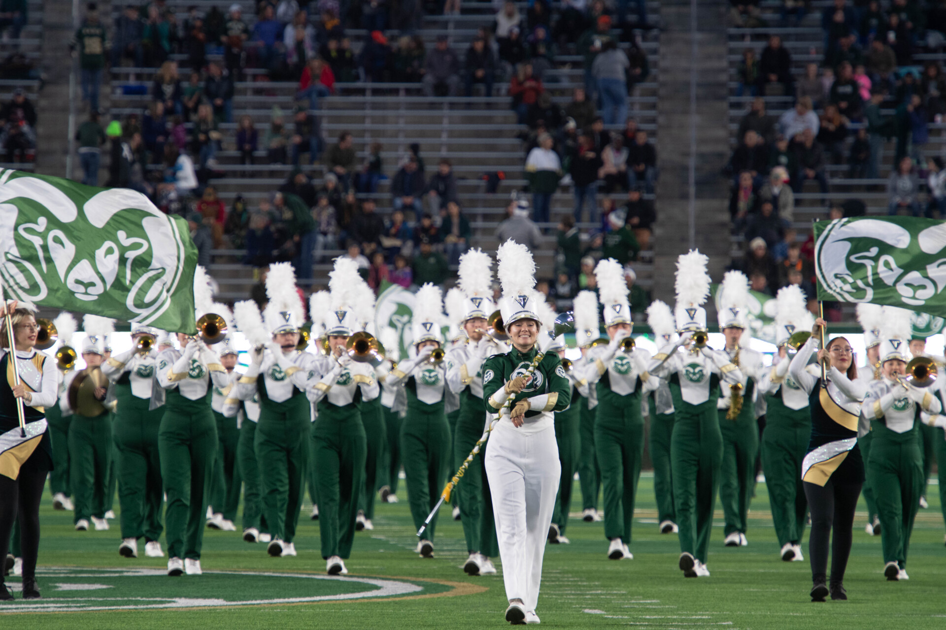 CSU Marching Band at Football vs. New Mexico: Homecoming and Family Weekend