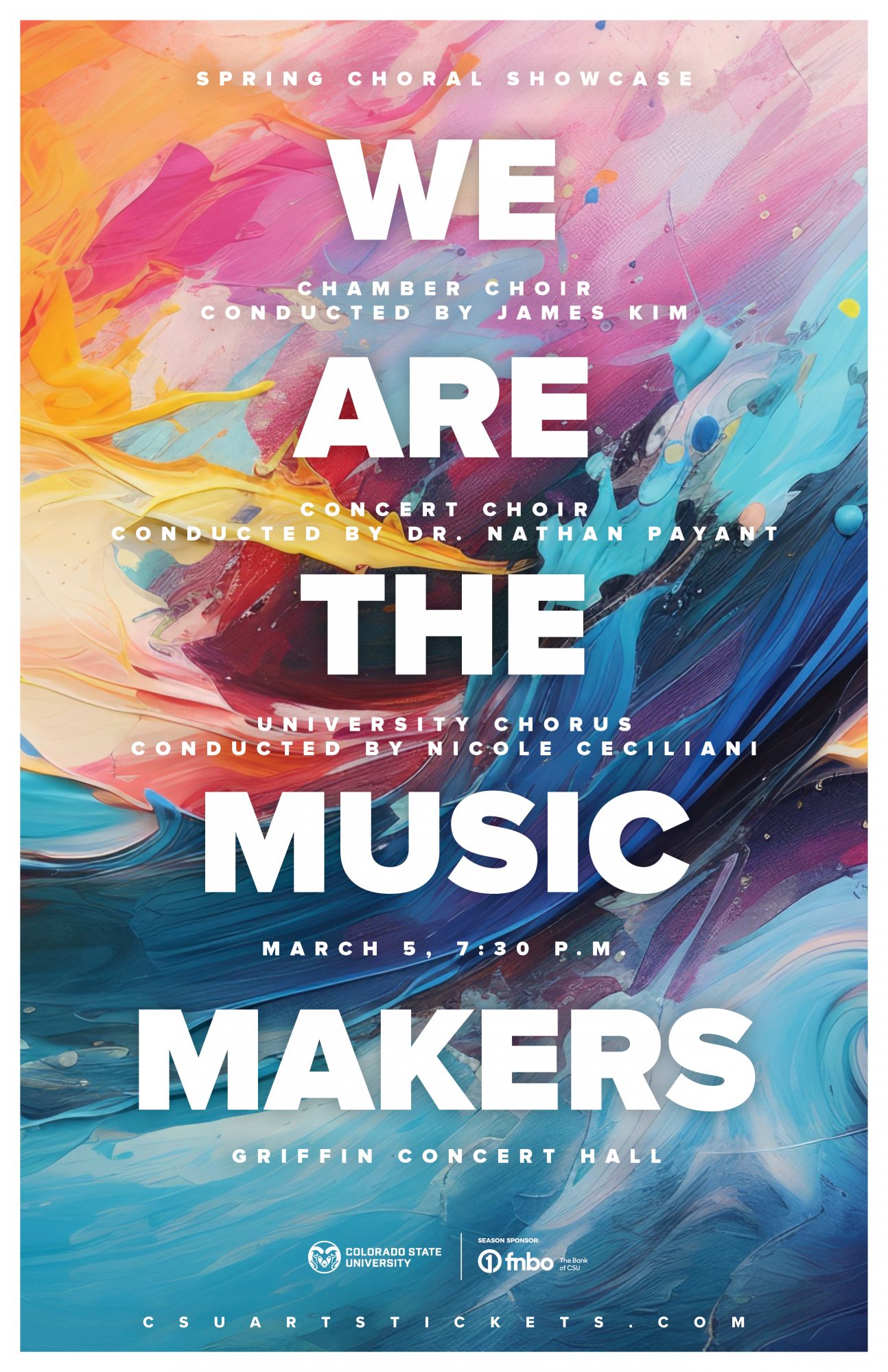 Spring Choral Showcase: <em>We Are the Music Makers</em>