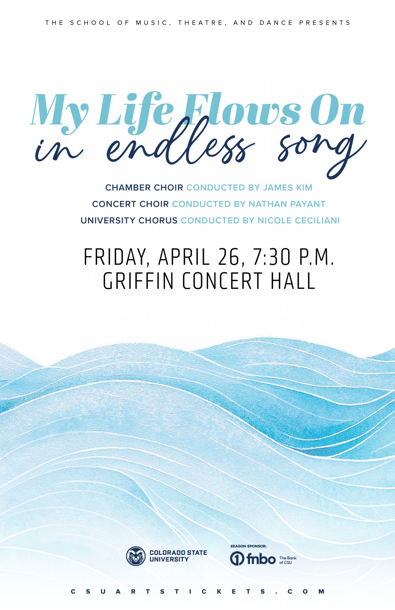 Spring Choir Concert: <em>My Life Flows On in Endless Song</em>