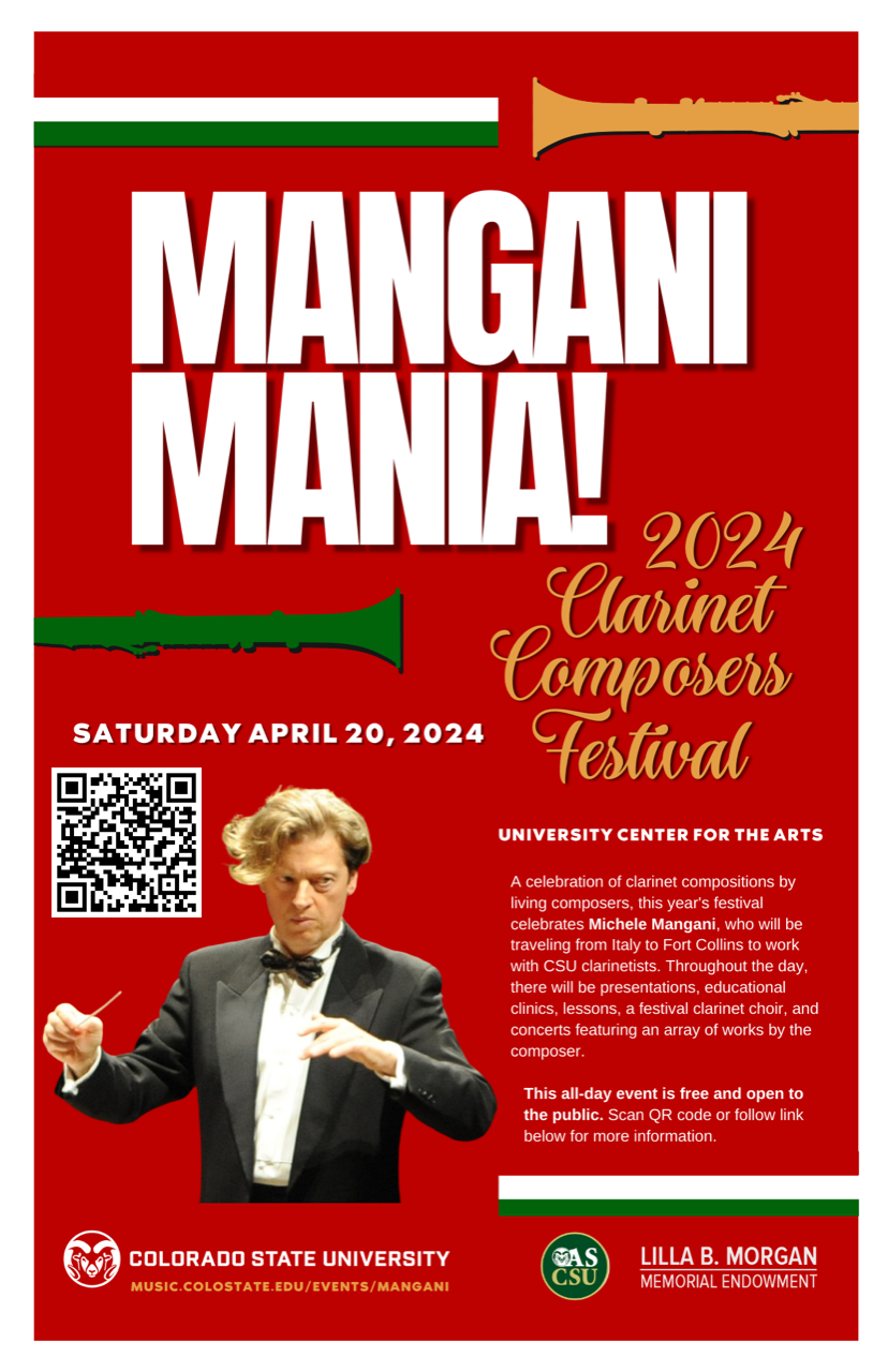 2024 Clarinet Composers Festival: Mangani Mania!