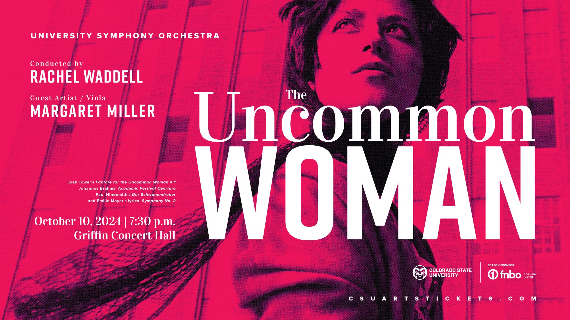 University Symphony Orchestra Concert: <em>The Uncommon Woman </em>