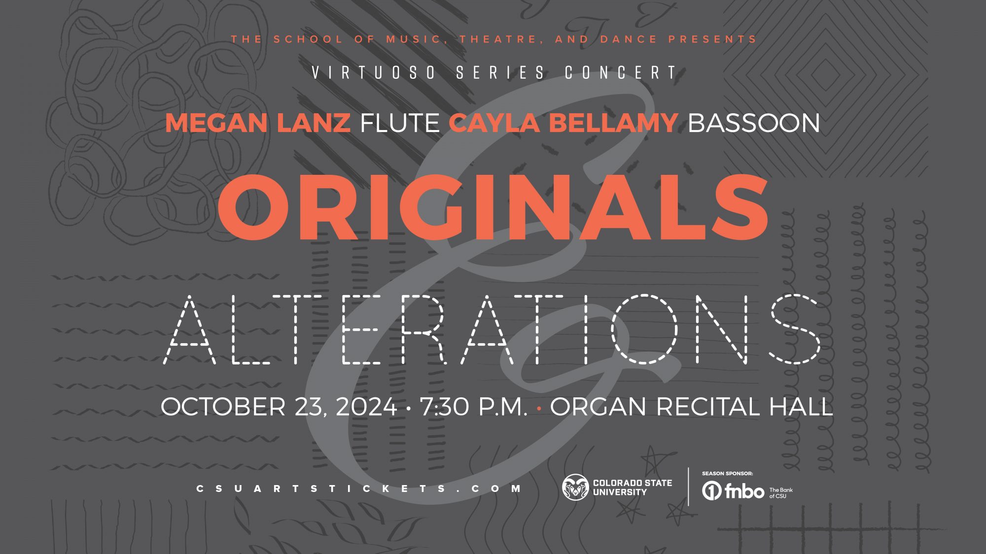<em>Virtuoso Series</em>: Megan Lanz, Flute, and Cayla Bellamy, Bassoon <em>Originals and Alterations </em>