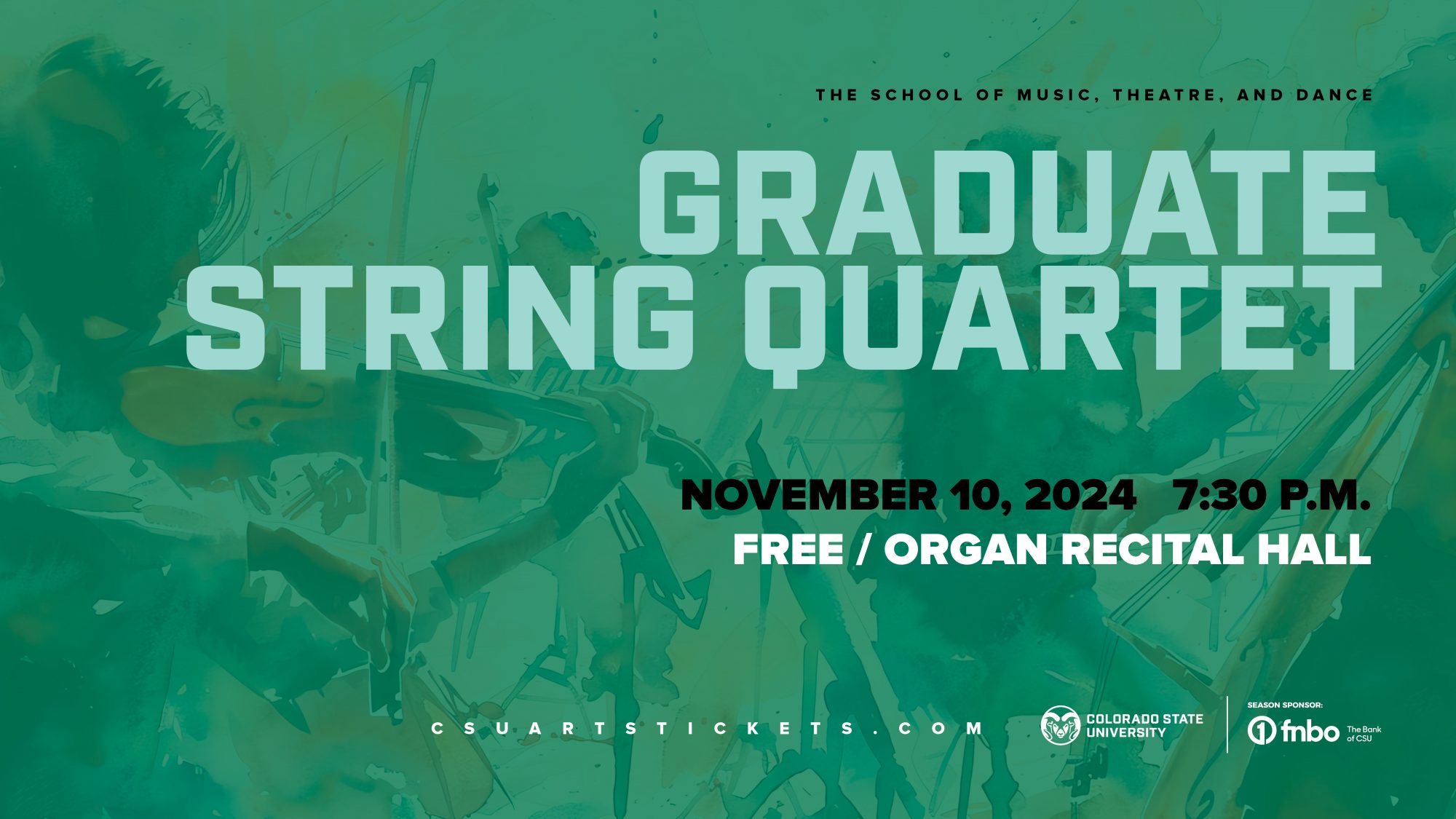 Graduate String Quartet Concert