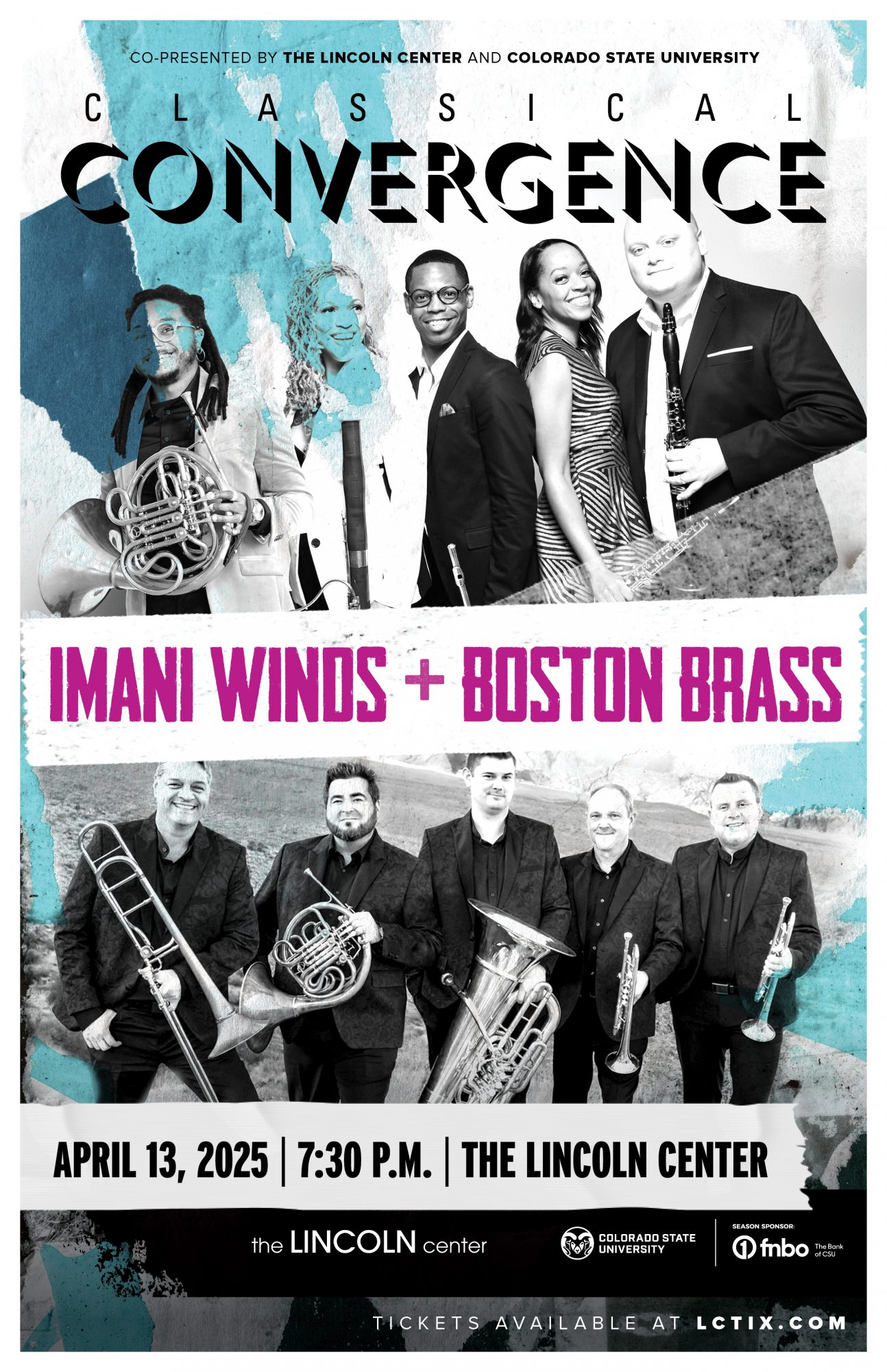 <em>Classical Convergence Series:</em> Imani Winds & Boston Brass