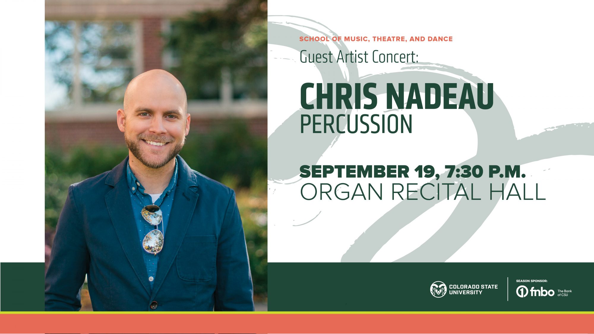 <em>Guest Artist Concert</em>: Chris Nadeau, Percussion / FREE