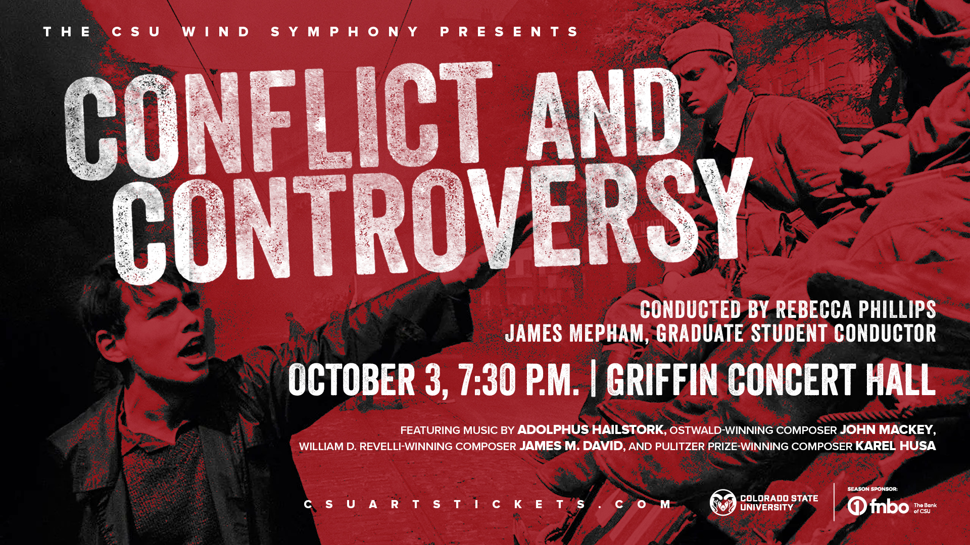 Wind Symphony Concert: <em>Conflict and Controversy</em>