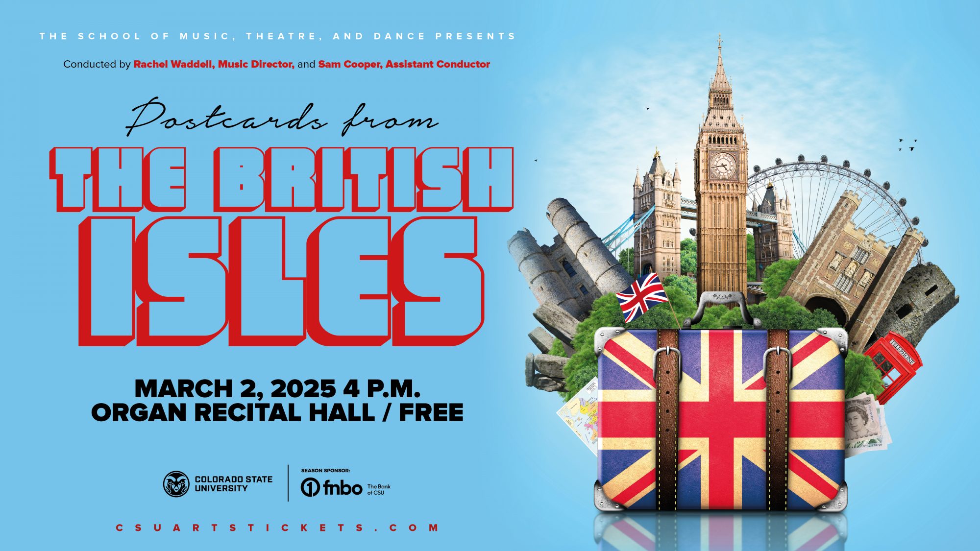 Concert Orchestra Concert: <em>Postcards from the British Isles</em>/ FREE