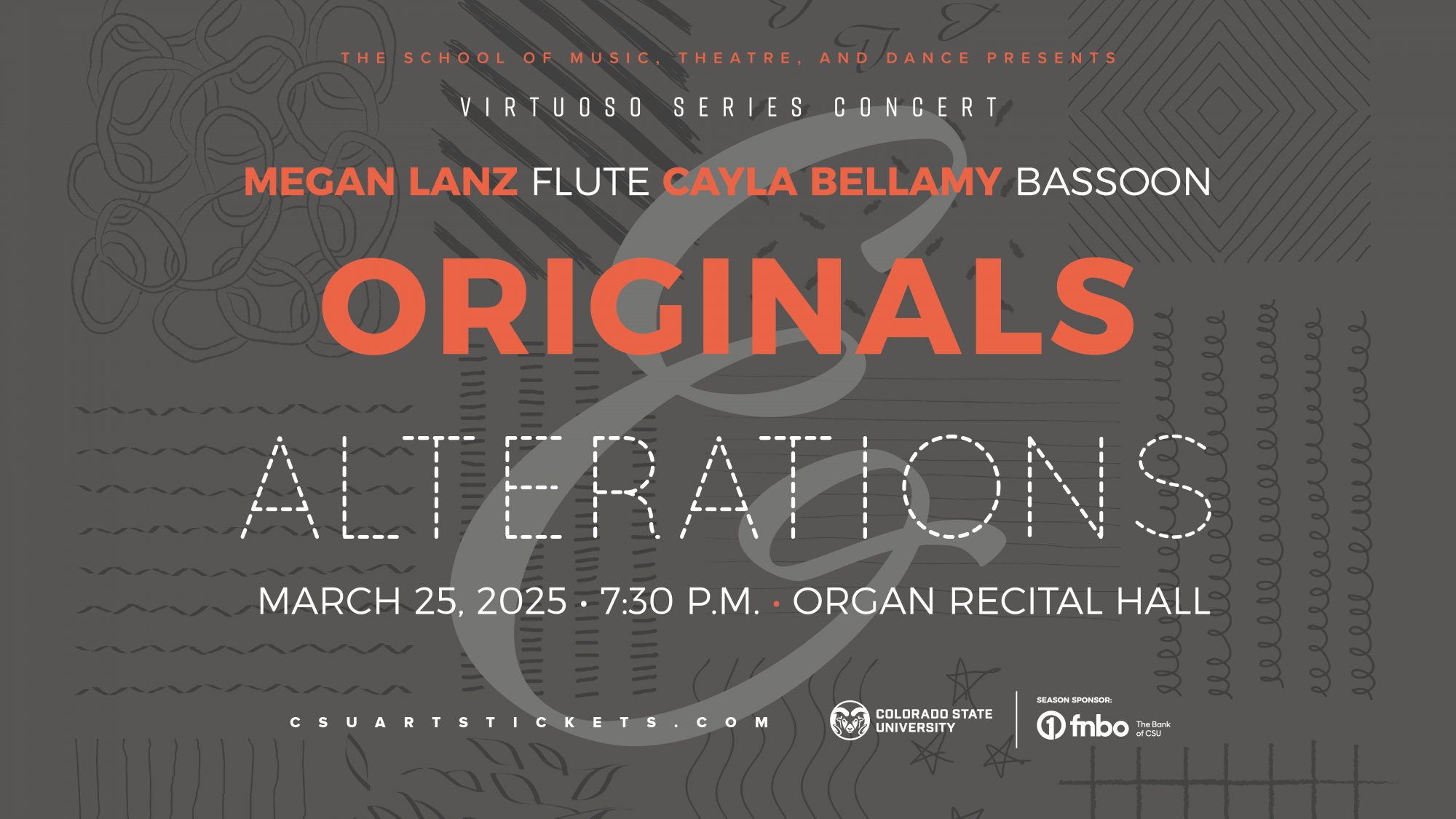 <em>Virtuoso Series Concert</em>: Megan Lanz, Flute, and Cayla Bellamy, Bassoon