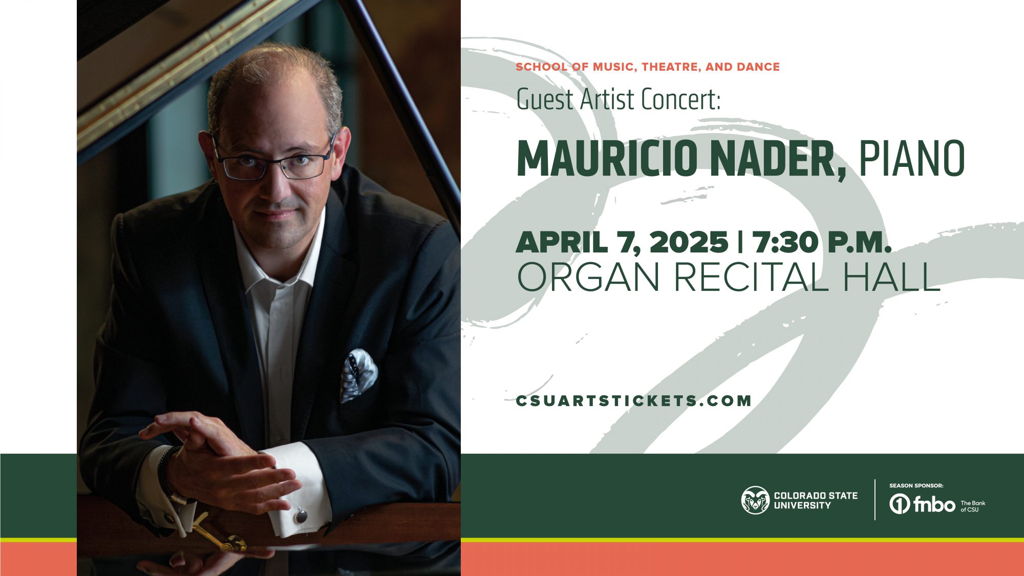 <em>Guest Artist Concert</em>: Mauricio Nader, Piano