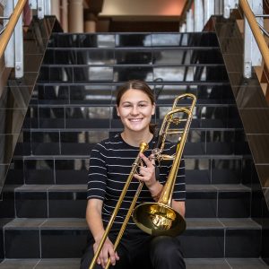 Hannah Steward, CSU Trombone Performance Major