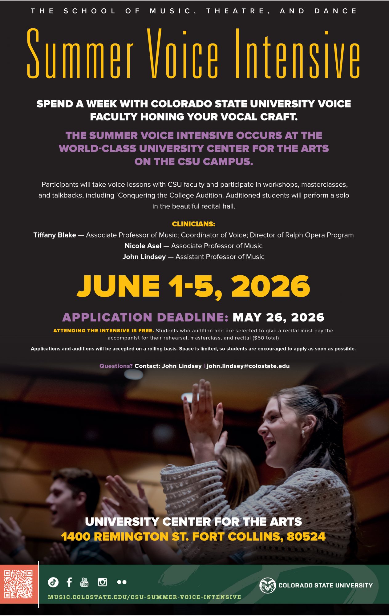 2026 Summer Voice Intensive