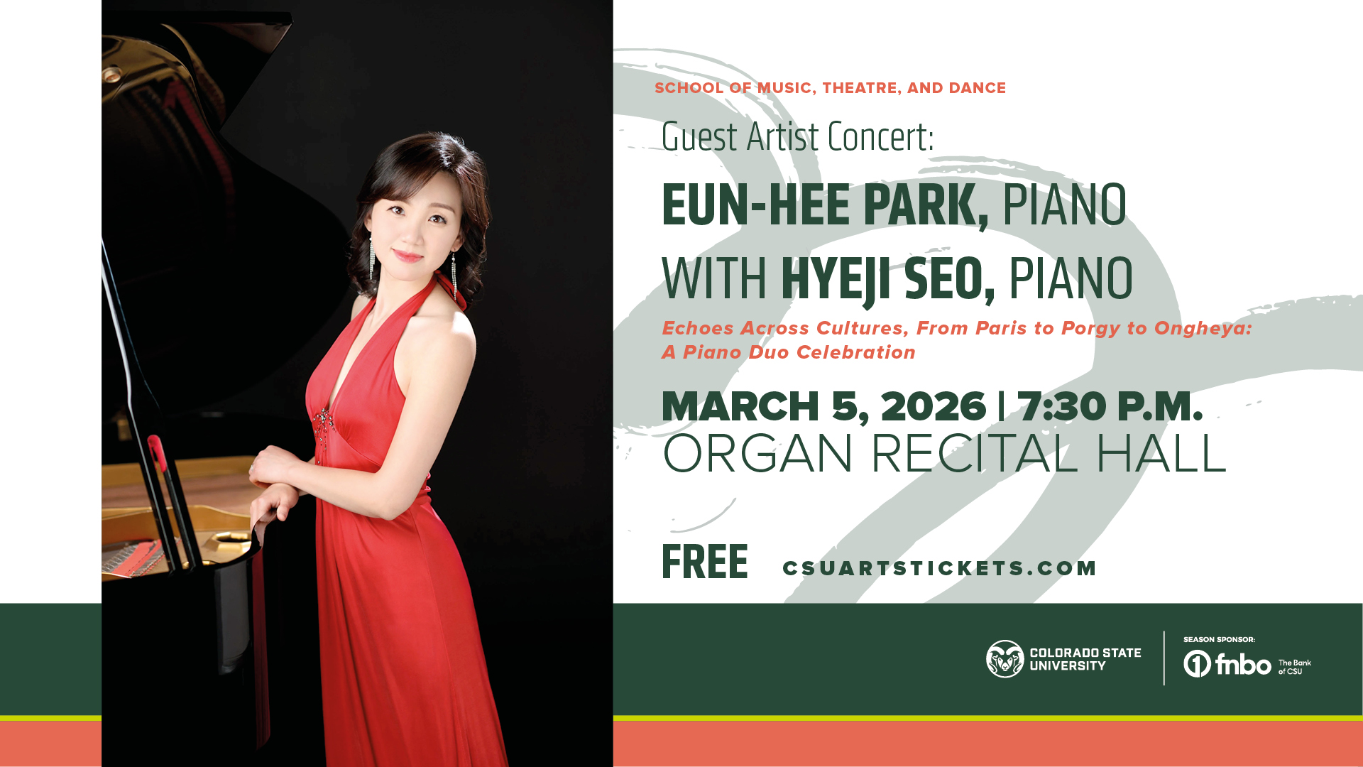 <em>Guest Artist Concert</em>: Eun-Hee Park and Hyeji Seo, Piano / FREE