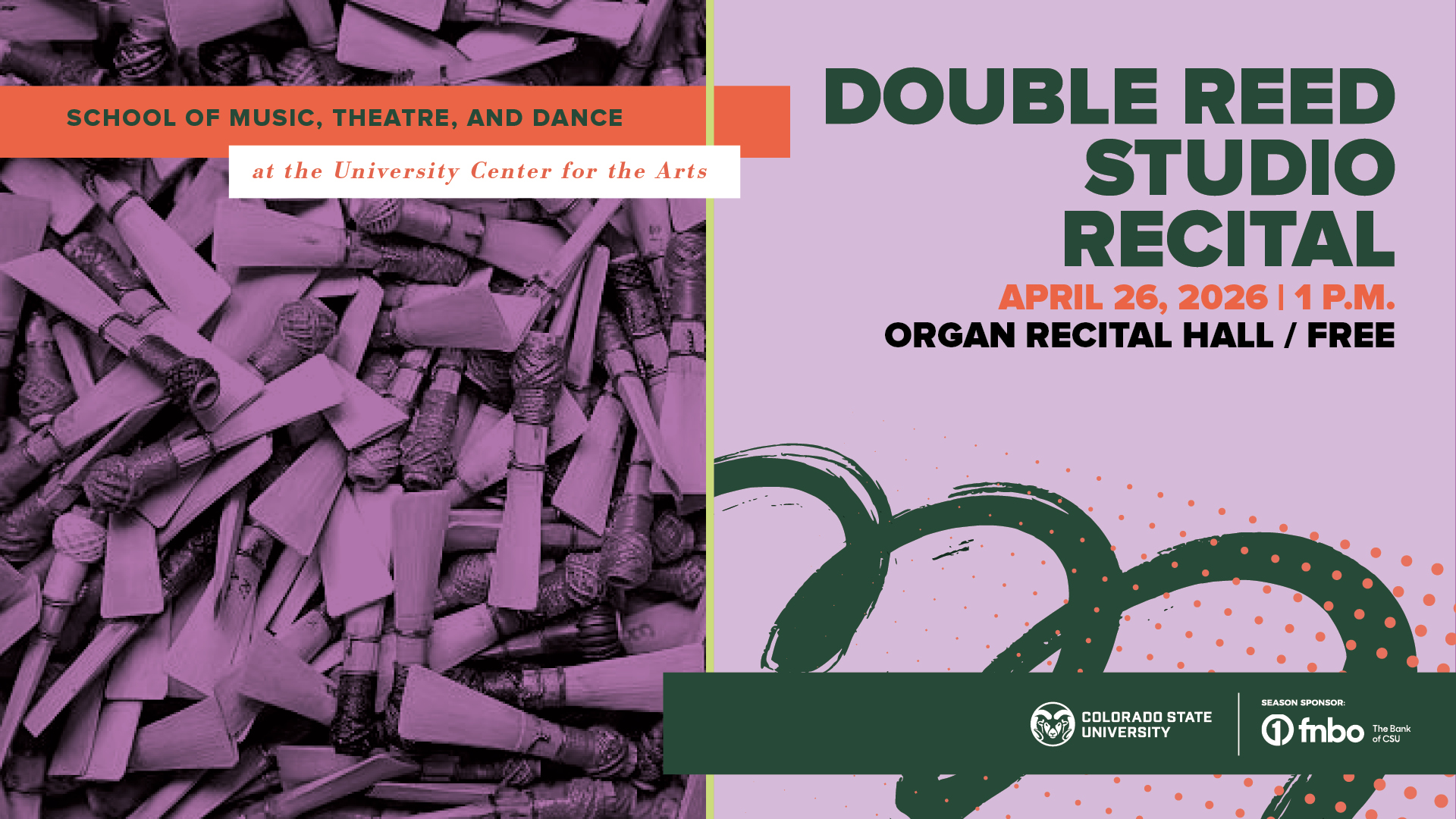 Double Reed Studio Recital / FREE