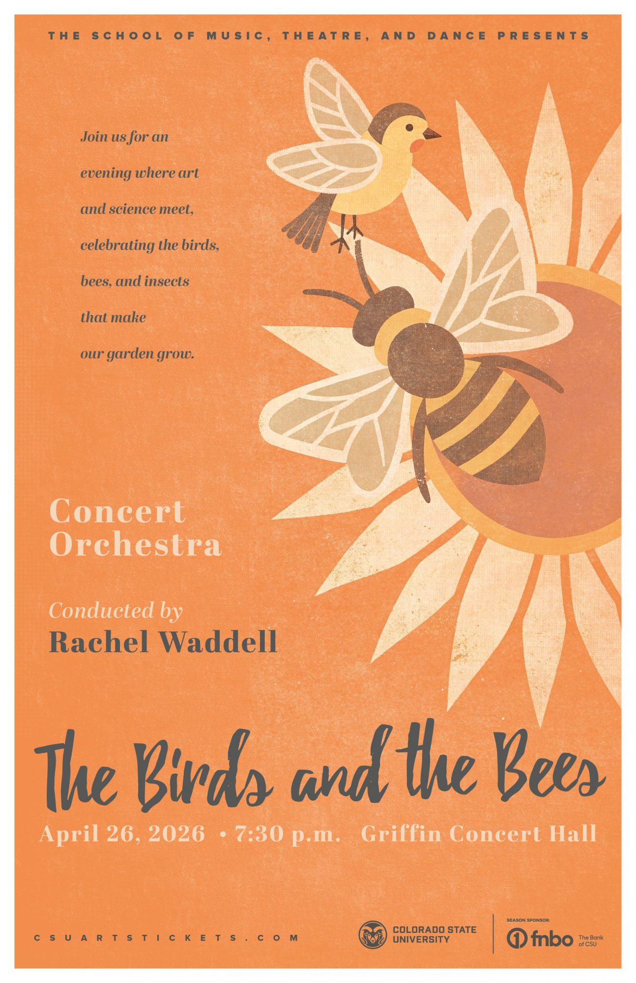 Concert Orchestra Concert: <em>The Birds and the Bees</em> / FREE