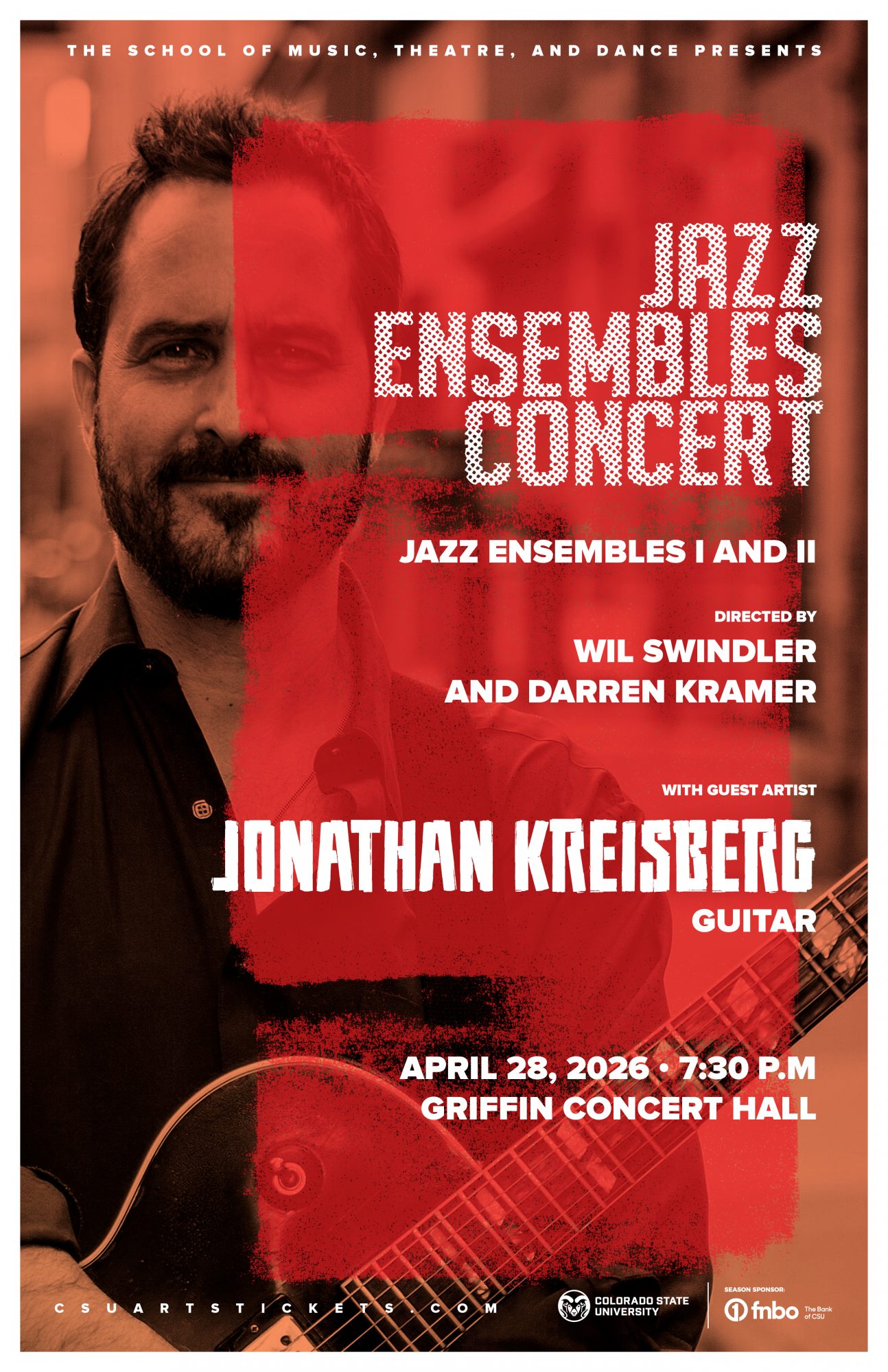Jazz Ensembles Concert: With Guest Artist Jonathan Kreisberg, Guitar