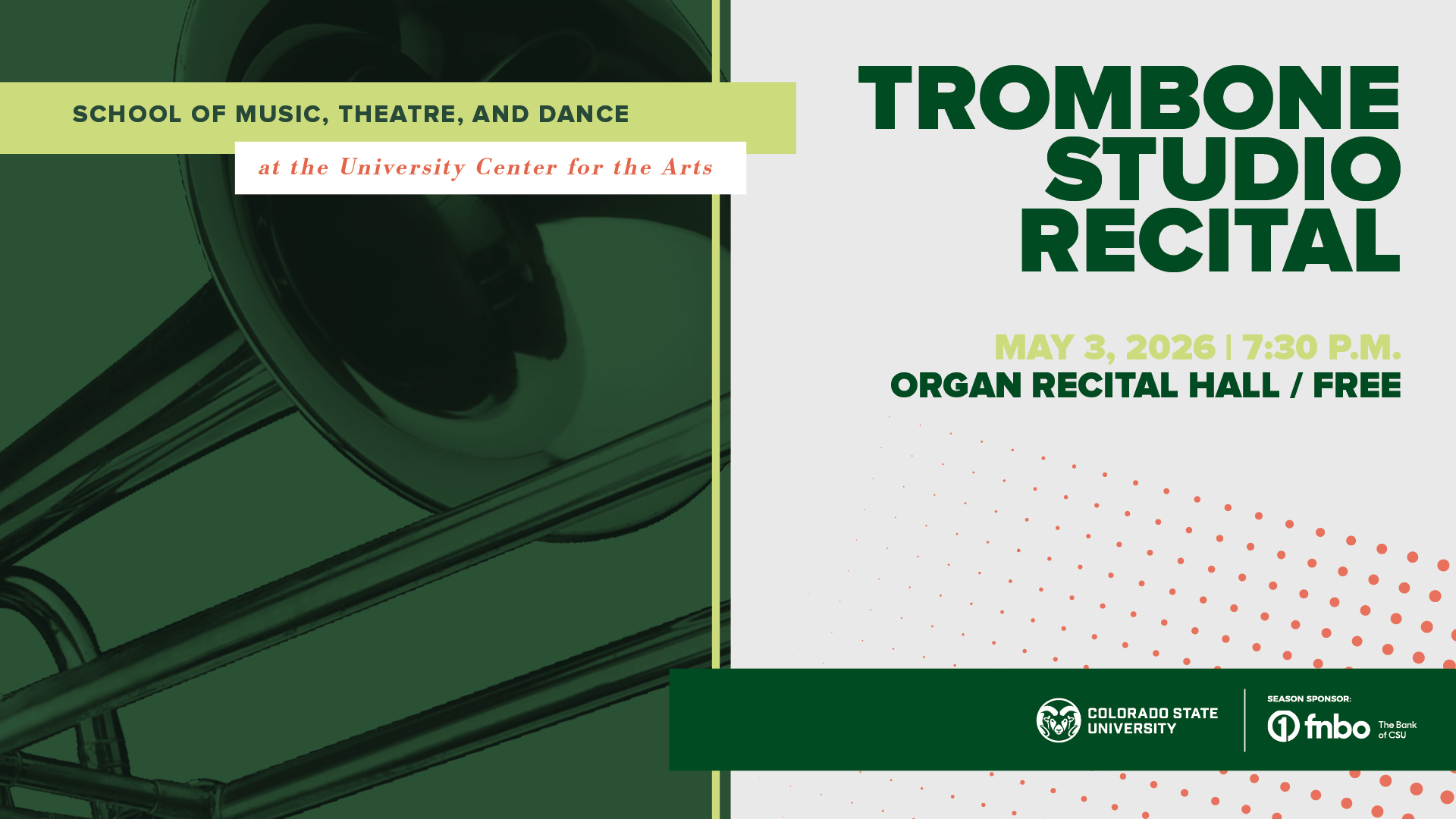 Trombone Studio Recital / FREE
