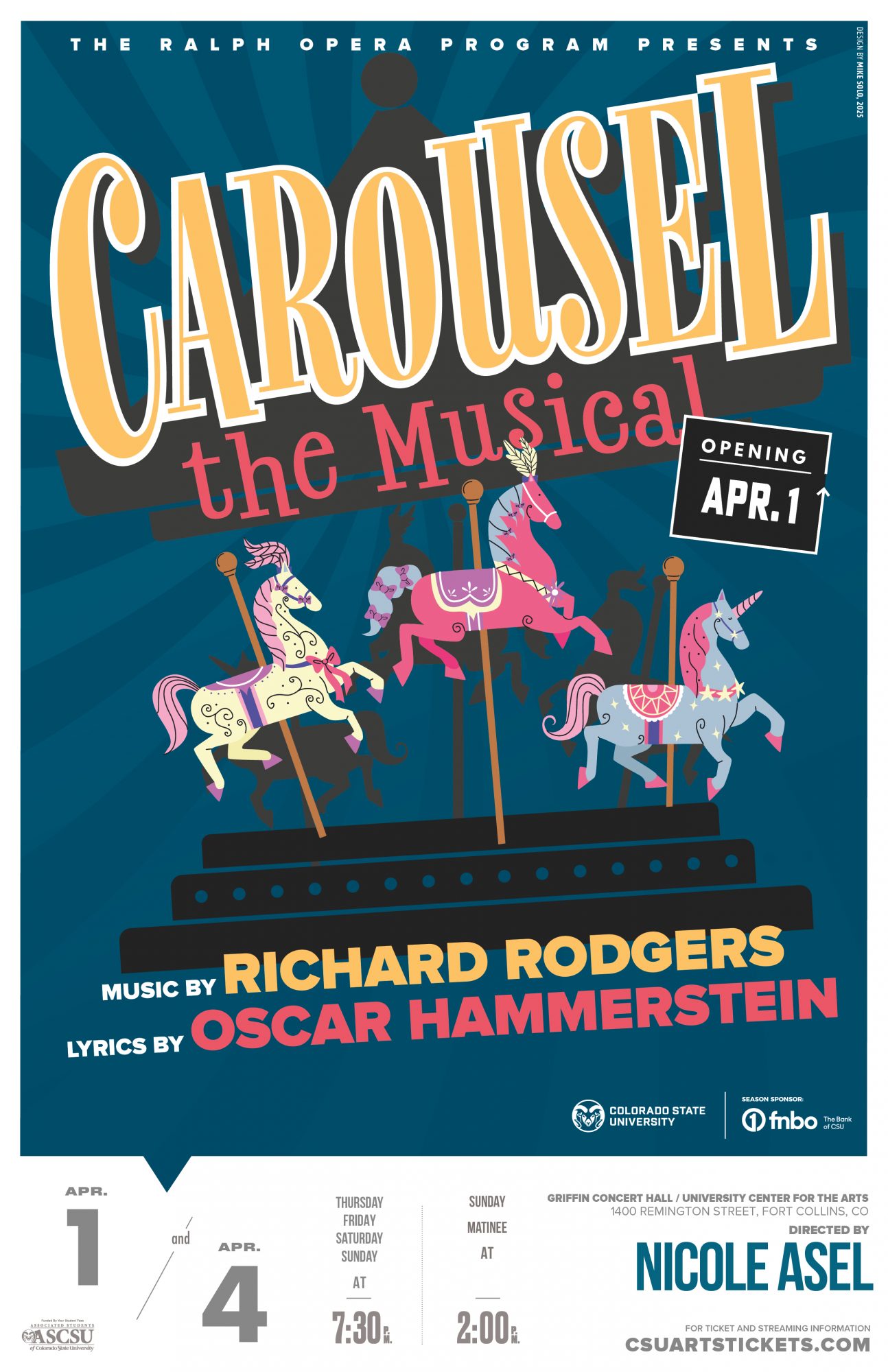 <em>Carousel</em>, Music by Richard Rodgers and Lyrics by Oscar Hammerstein